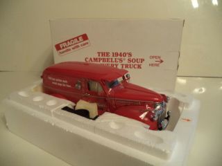 DANBURY CAMPBELL ' S SOUP DELIVERY TRUCK 1940 ' S UNDISPLAYED. 2