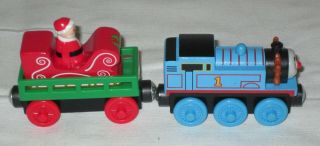 Thomas Wooden Railway " Santas Little Engine & Santa 