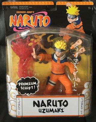 Mattel Naruto Uzumaki Premium Sculpt Action Figure.  J9166 Mattel 2002