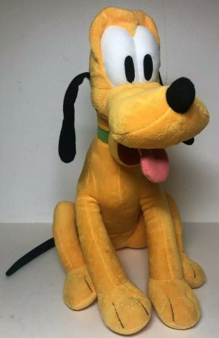 Disney Pluto The Dog 14 " Kohls Cares Plush Stuffed Toy Animal Doll Mickey