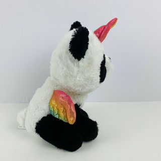 Kellytoy Panda Bear Unicorn Pandacorn Plush With Iridescent Horn And Wings 10” 2