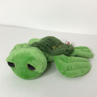 Aurora Sea Turtle Florida Stuffed Animal Plush Beanie 7 "