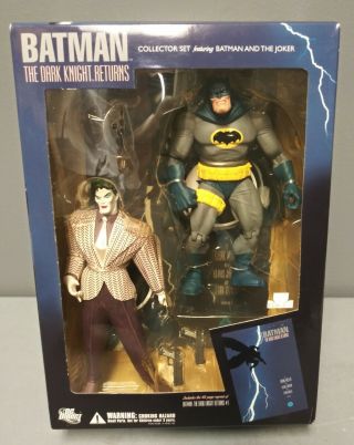 Dc Direct Batman The Dark Knight Returns Batman And The Joker Collector Set