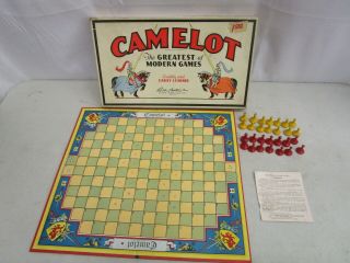 Vintage 1930 Parker Brothers Camelot (complete) Board Game