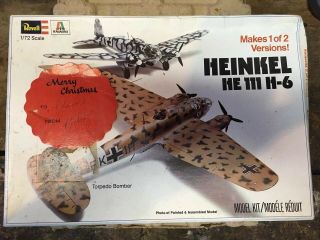 Revell 1:72 Heinkel He 111 H - 6 Plastic Model Kit H - 2016
