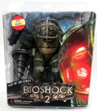 Neca Player Select Bioshock 2 Light Up Big Daddy Bouncer 2011