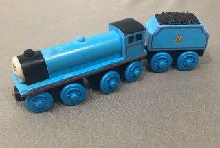 Thomas & Friends Wooden Train GORDON AND SPENCER the tank engines w/ tenders 2