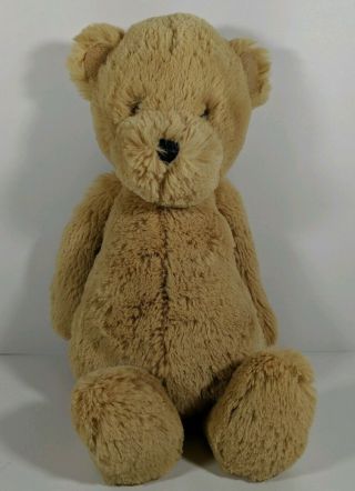 12” Jellycat Bashful Bear Plush Golden Tan Soft Teddy