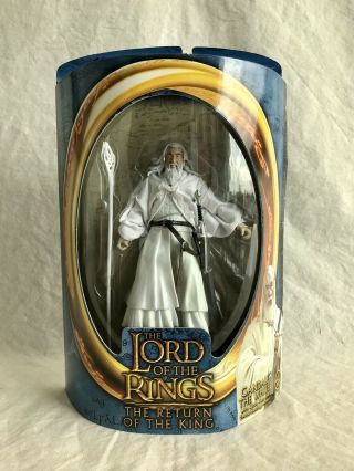 Toybiz Lord Of The Rings Return Of The King Gandalf The White Cloth Cape Bnib