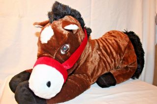 Large Floppy Horse Plush 24 " Dan Dee Collectors Choice Stuffed Animal Pillow Toy