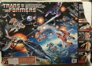 Vintage 1985 Hasbro G1 Transformers Autobot Defense Base Omega Supreme 2