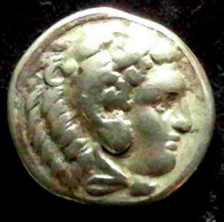 Ancient Greece,  Alexander The Great,  336 - 323 Bc Silver Drachm,  Sardis