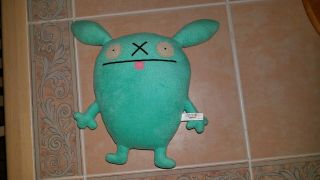 2011 Ugly Doll Meetso Citizens Green 9 " Plush Stuffed Toy Cuddly Soft