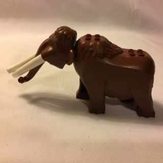 Lego Brown Wooly Mammoth Large Mini Figure - Loose,