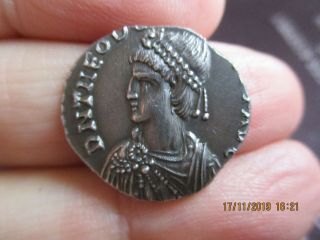 Theodosius Ii Miliarense Silver Ar Ad 402 - 408 Nov19