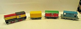 Thomas Train Trackmaster Dart Engine And 3 Cars
