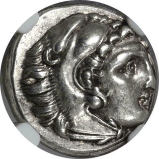 Kingdom Of Macedon Alexander Iii,  336 - 323 Bc Ar Drachm Ngc Auau