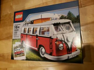 Lego Sculptures Volkswagen T1 Camper Van (10220) Vw Bus