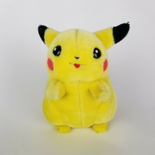 Nintendo Pokemon I Choose You Pikachu Talking Light Up Plush Toy 1998 8 " Vintage