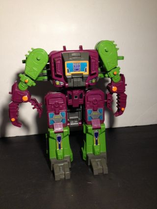 Vintage 1987 G1 Transformers Headmaster City Commander Scorponok
