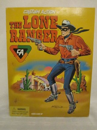 1998 Captain Action As The Lone Ranger,  Action Figure,  Box