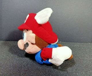 Wing Capped Mario Plush Doll Beanbag Toy BD&A Nintendo 64 Collectibles 6.  5 