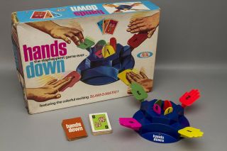 1964 Ideal Games No.  2525 - 4 Hands Down Slam - O - Matic Game
