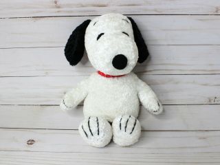 Charlie Brown My First Snoopy Plush Dog Rattle 12 " Stuffed Toy Peanuts Child Kid