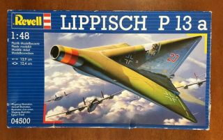 Lippisch P 13 A - Revell 1/72 Revell Assembly/paint Started Kt 04500