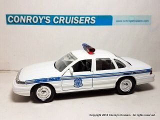 Road Champs 1/43rd Scale Dayton,  Ohio Police Ford Crown Victoria - Loose