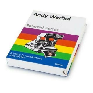 Andy Warhol Polaroid Print Set Of 12 Photos - Kidrobot