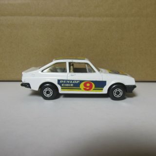 Old Diecast Lesney Matchbox Superfast 9 Ford Escort Rs2000 Made In England