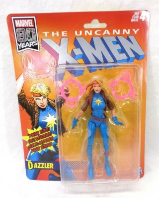 Hasbro Marvel Legends 80 Years Vintage Wave 3 Uncanny X - Men Dazzler