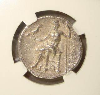 336 - 323 Bc Alexander Iii The Great Lifetime Ancient Greek Silver Tetradrachm Ngc