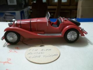 Built 1/32 " 1931 Alpha Romeo Gran Turismo " Lindberg? 5 " - Slot Potential?