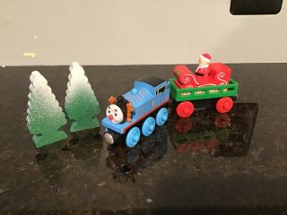 Fisher Price Thomas & Friends Wooden Train Santa 
