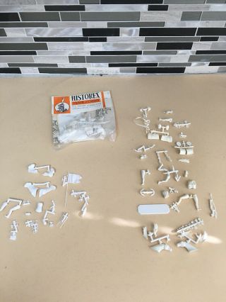 Historex - Vivandiere Packet And Parts From Open Kits Including Horse Parts