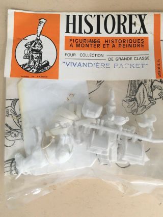 Historex - Vivandiere Packet And Parts From Open Kits Including Horse Parts 2