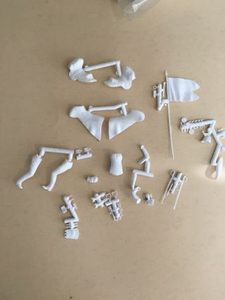 Historex - Vivandiere Packet And Parts From Open Kits Including Horse Parts 3