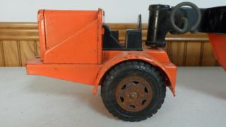 Vintage Orange Lumar Rocker Dump by Marx 3