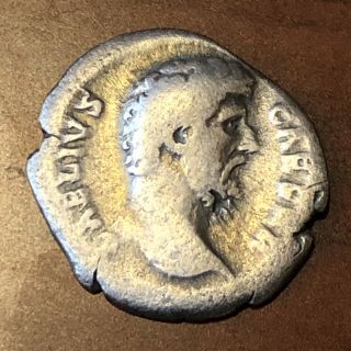 Ancient Roman Silver Coin Denarius Aelius Caesar/concordia 138ad Rare Vf,  Bonus