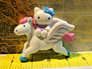Pegasus Horse Hello Kitty 3 " Pvc Figure Moc Nakajima Sanrio Figurine 2002 Toy