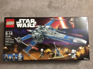 Lego Star Wars 75149 X - Wing Resistance Fighter Set - Factory - Retired