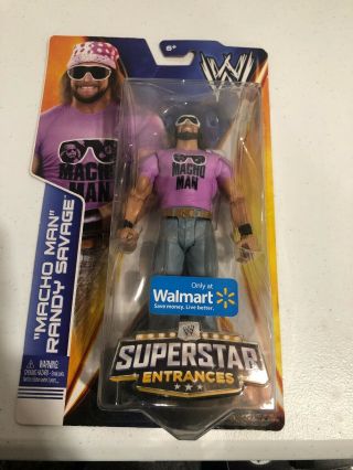 Wwe Macho Man Randy Savage Superstar Entrances Walmart Exclusive Figure 2013 Wwf