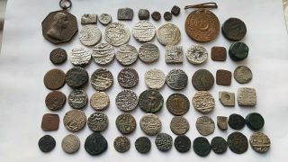 Ancient coin joblot islamic mughal medal sikh shahi indo greek durrani mongol 2