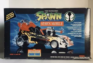 Mcfarlane 1994 Spawn Series 1 Spawn Mobile Vehicle With Special Edition Comic