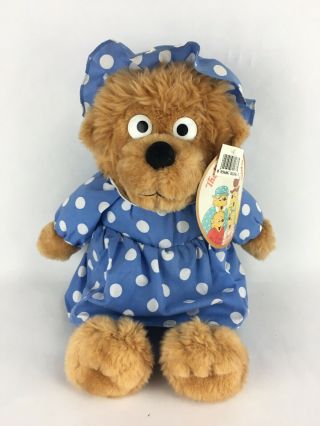 Vintage The Berenstain Bears Mama Bear 15 " Plush Stuffed Animal Toy