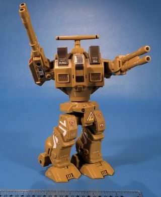 Vintage 1985 Matchbox 8 " Robotech Defender Mecha Figure In