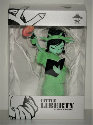Little Liberty,  Green Color Version,  Vinyl Toy Figure Erick Scarecrow Esc,