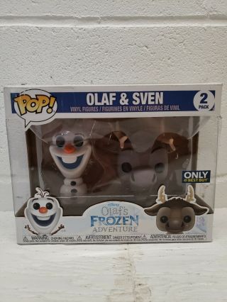 Funko - Pop Disney: Frozen 2pk - Olaf And Sven Best Buy Exclusive